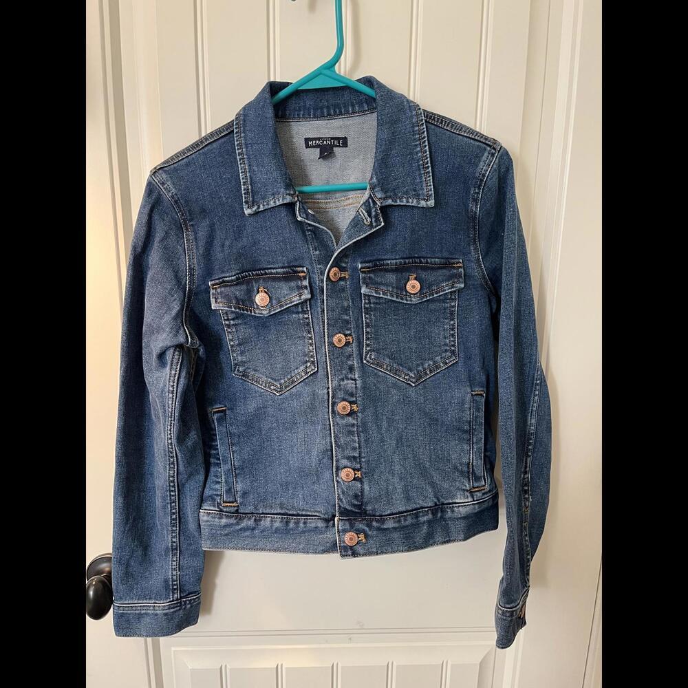 Classic Denim Jacket by J.Crew Mercantile Women's Small